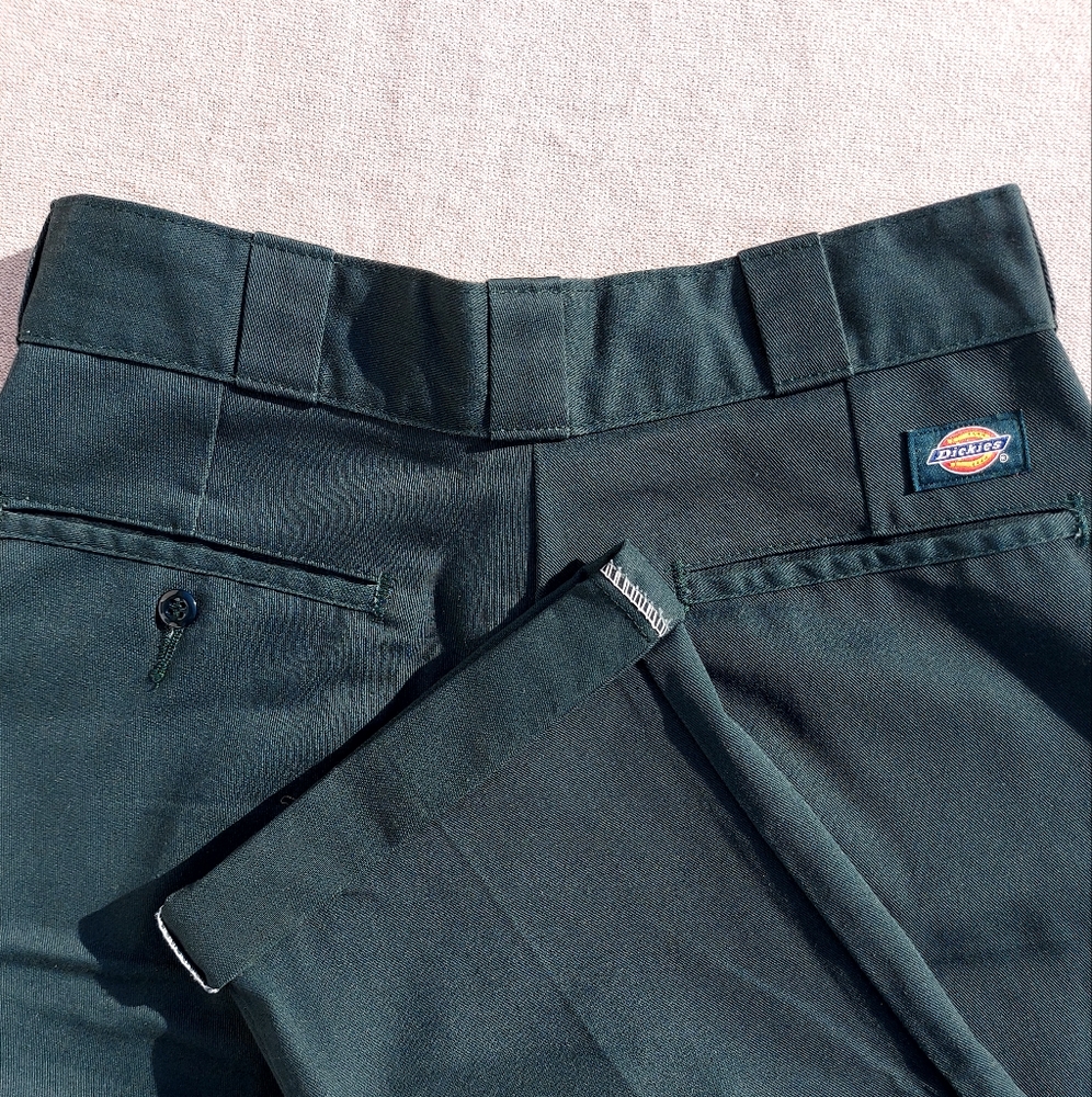 Dickies Men's Forest Green Work Pants